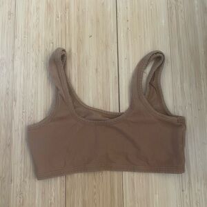 ARQ Brown Scoop Neck Bralette